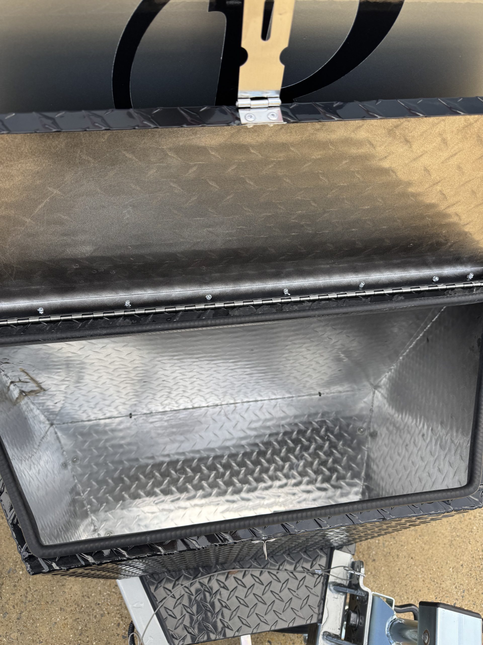 Black Square Front drawbar box - Image 2