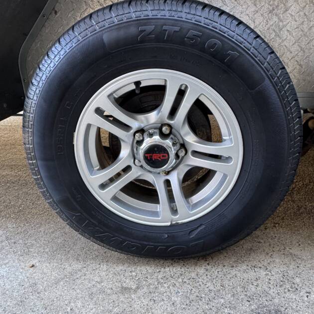 Silver Hub Cap