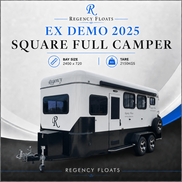 RF454| IN STOCK | EX DEMOP Square 2 HAL Full Camper 2400mm x 720mm bays