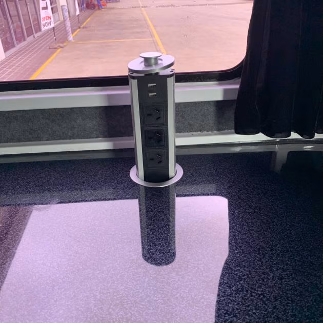 Pop up USB Tower