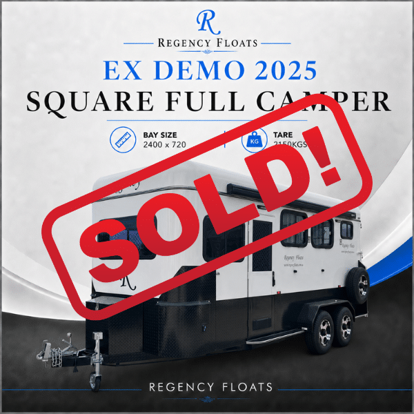 RF454| IN STOCK | EX DEMOP Square 2 HAL Full Camper 2400mm x 720mm bays
