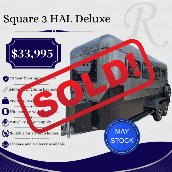 RF574 | MAY STOCK | Square 3 HAL Deluxe 2400mm x 720mm bays