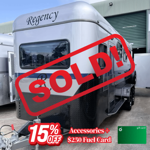 RF565| APRIL STOCK | Square 2 HAL Full Camper Warmblood 2600mm x 850mm bays