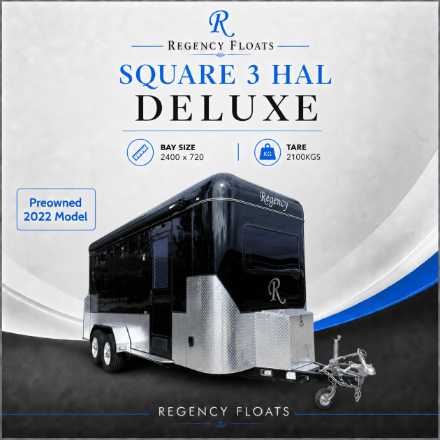 RF317 | PREOWNED STOCK | Square 3 HAL Deluxe 2400mm x 720mm bays