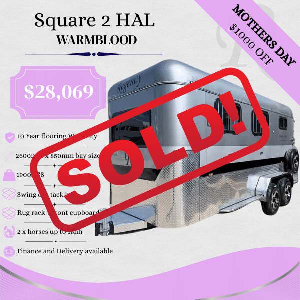 RF552 | IN STOCK | Square 2 HAL Standard Warmblood 2600mm x 850mm bays