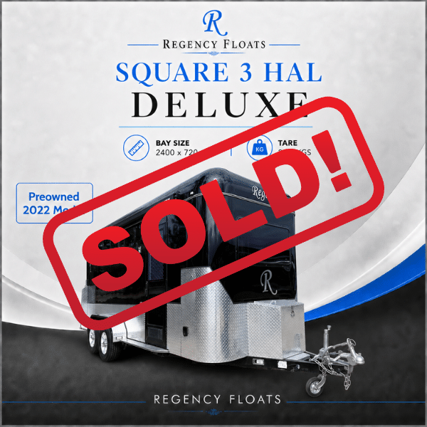 RF317 | PREOWNED STOCK | Square 3 HAL Deluxe 2400mm x 720mm bays
