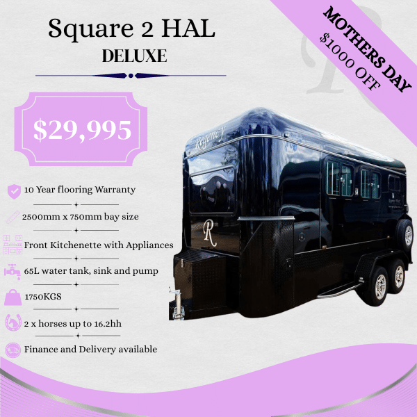 RF568 | IN STOCK | Square 2 HAL Deluxe 2500mm x 750mm bays
