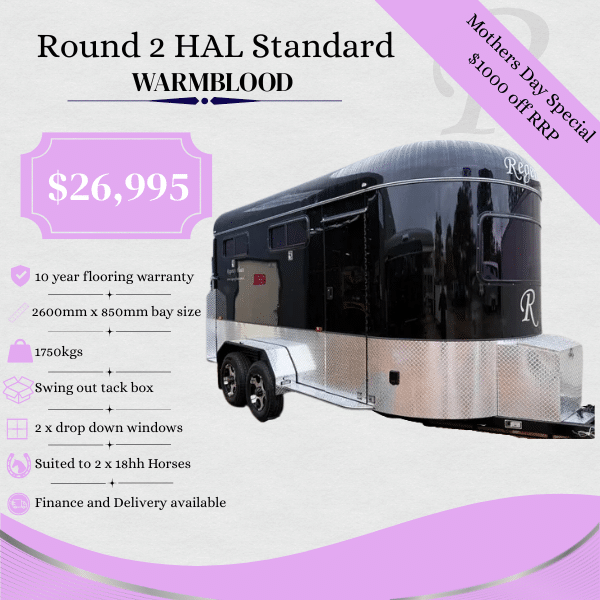 RF580 | IN STOCK | Round 2 HAL Standard Warmblood 2600mm x 850mm bays