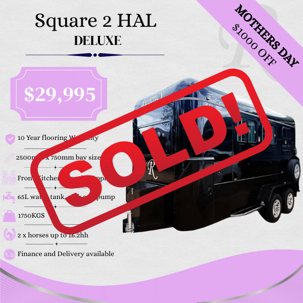 RF568 | IN STOCK | Square 2 HAL Deluxe 2500mm x 750mm bays