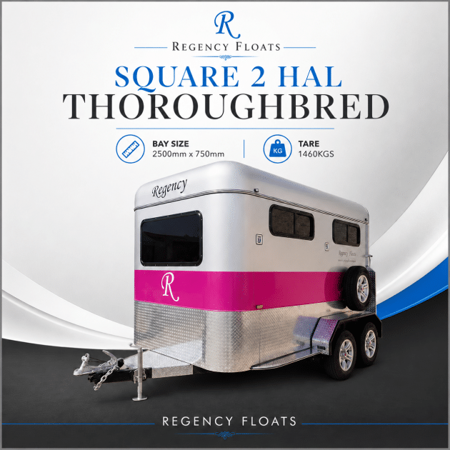 RF582 | MAY STOCK | Square 2 HAL Thoroughbred 2500mm x 750mm bays