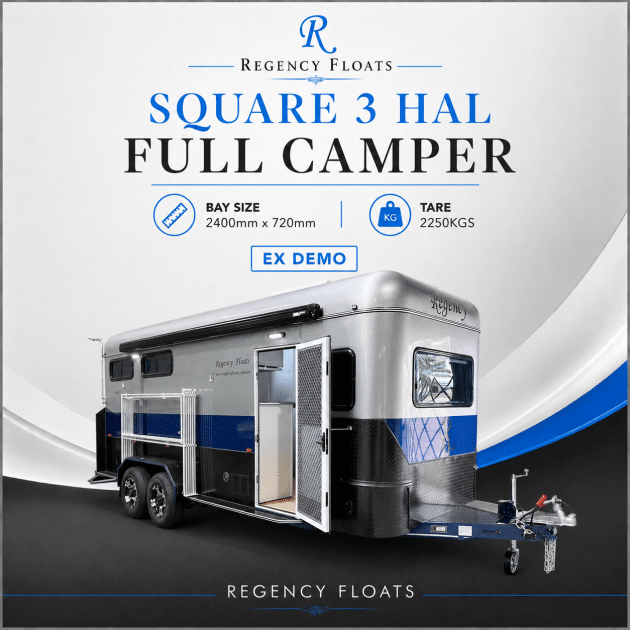 RF537 | IN STOCK | Square 3 HAL Full Camper 2400mm x 720mm bays