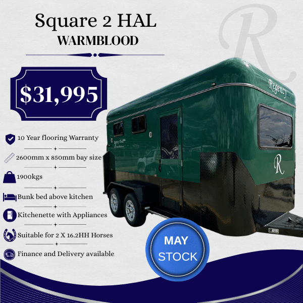 RF581 | MAY STOCK | Square 2 HAL Deluxe Warmblood 2600mm x 850mm bays