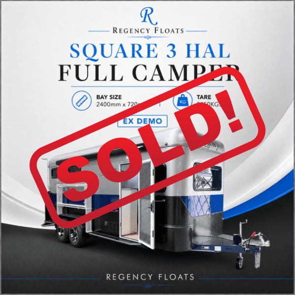 RF537 | IN STOCK | Square 3 HAL Full Camper 2400mm x 720mm bays