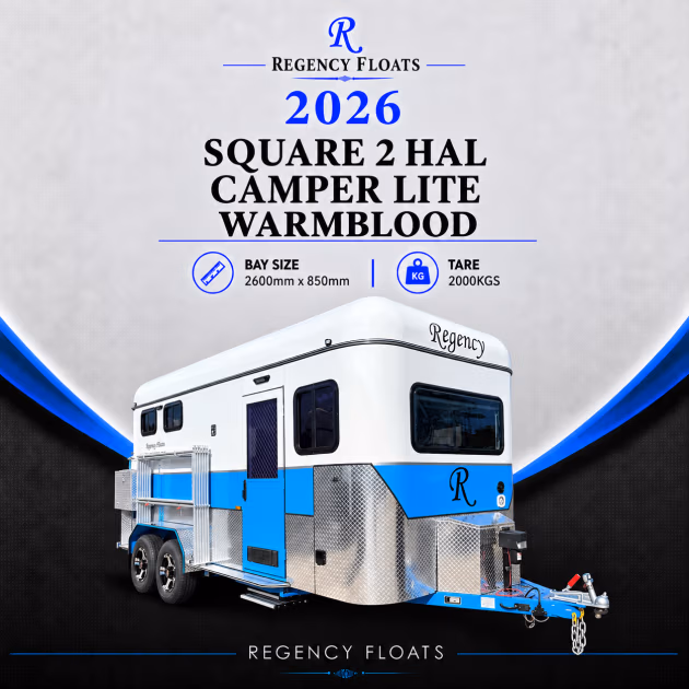 RF644 | IN STOCK | Square 2 HAL LITE Camper Warmblood