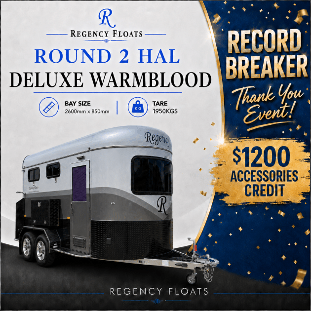 RF632 | AUGUST STOCK | Round 2 HAL Deluxe Warmblood 2600mm x 850mm bays