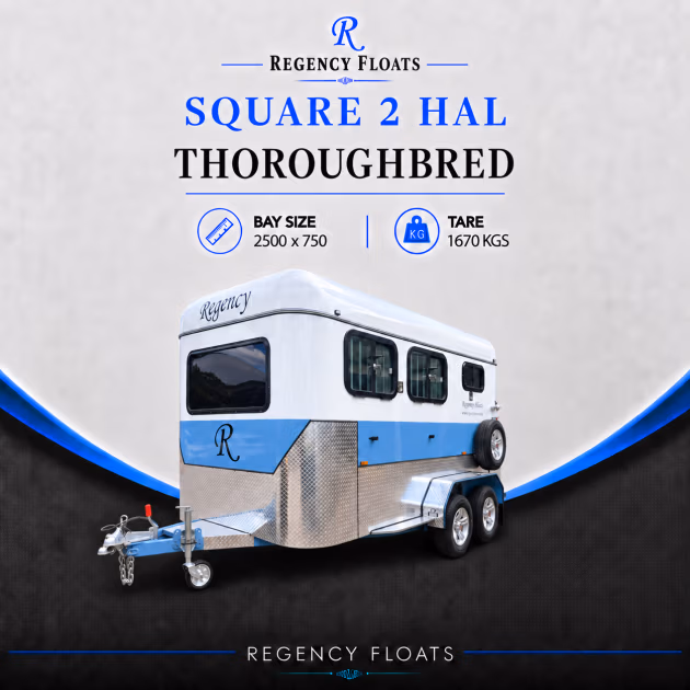 RF638 | SEPTEMBER STOCK | Square 2 HAL Thoroughbred 2500mm x 750mm bay