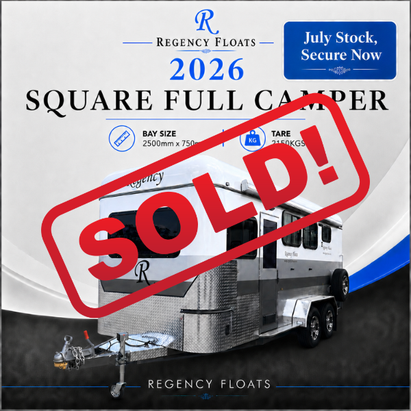RF621 | JULY STOCK | Square 2 HAL Full Camper 2500mm x 750mm bay