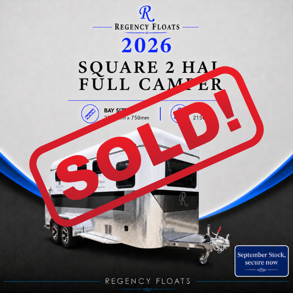 RF643 | SEPTEMBER STOCK | Square 2 HAL Full Camper 2500mm x 750mm bay