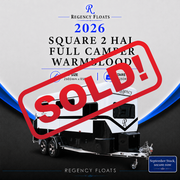 RF645| SEPTEMBER STOCK | Square 2 HAL Full Camper 2500mm x 750mm bay |