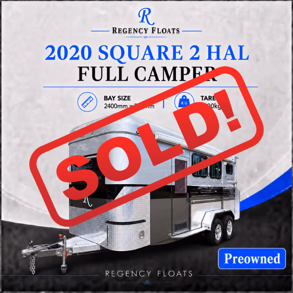RF145| IN STOCK | PREOWNED 2020 Square 2 HAL Full Camper 2400mm x 720mm bay |