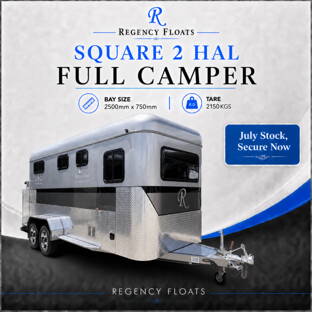 RF619 | JULY STOCK | Square 2 HAL Full Camper 2500mm x 750mm bay