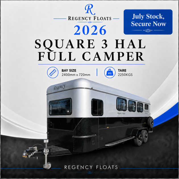RF623 | JULY STOCK | Square 3 HAL Full Camper 2400mm x 720mm bay