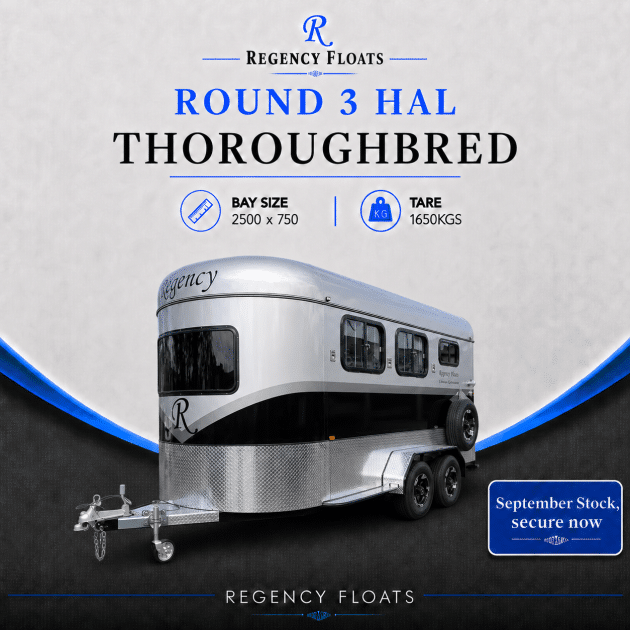 RF638| SEPTEMBER STOCK | Round 3 HAL Thoroughbred 2500mm x 750mm bay