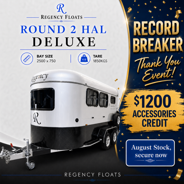 RF626 | AUGUST STOCK | Round 2 HAL Deluxe 2500mm x 750mm bays