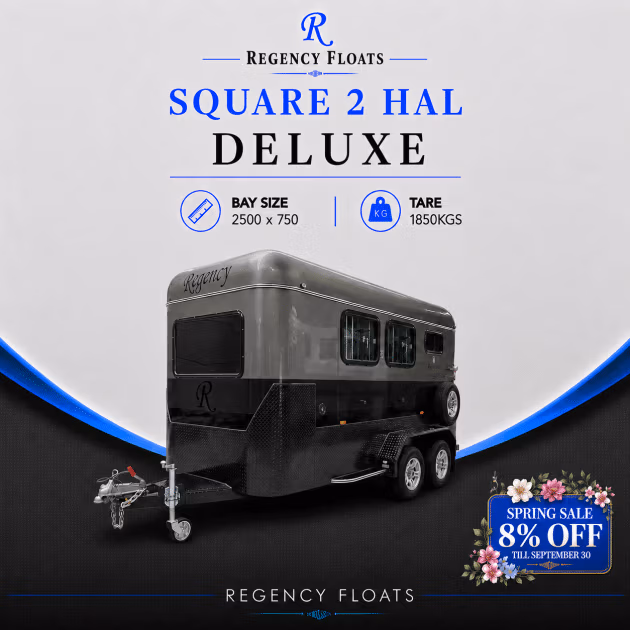 RF640| SEPTEMBER STOCK | Square 2 HAL Deluxe 2500mm x 750mm bay