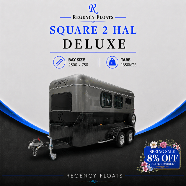 RF640| SEPTEMBER STOCK | Square 2 HAL Deluxe 2500mm x 750mm bay