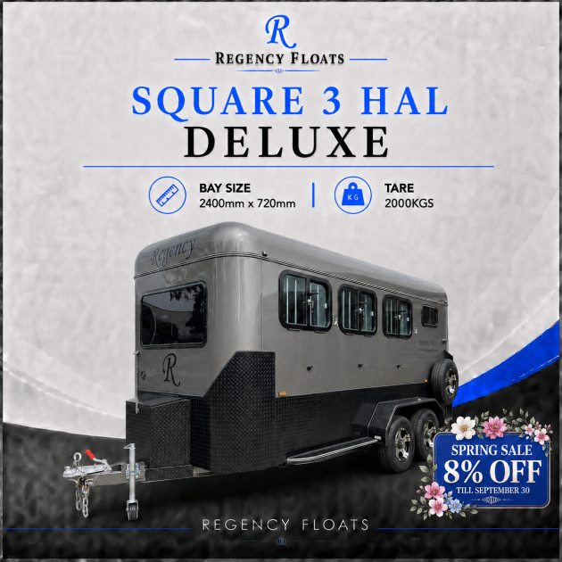 RF646| SEPTEMBER STOCK | Square 3 HAL Deluxe 2400mm x 720mm bay