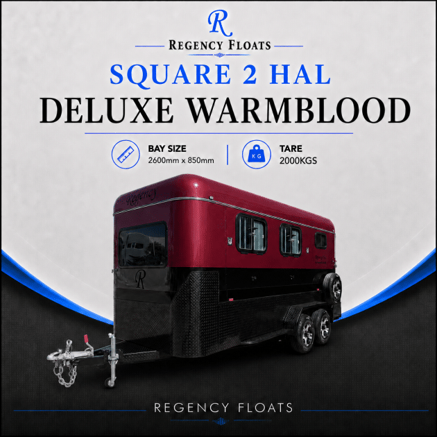 RF646| SEPTEMBER STOCK | Square 2 HAL Deluxe Warmblood 2600mm x 850mm bays