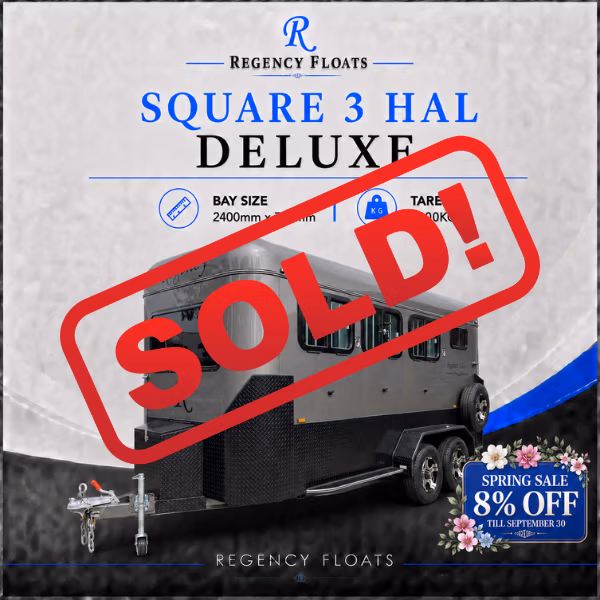 RF646| SEPTEMBER STOCK | Square 3 HAL Deluxe 2400mm x 720mm bay