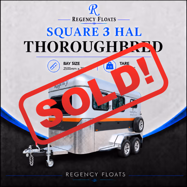 RF658 | OCTOBER STOCK | Square 3 HAL Thoroughbred 2500mm x 750mm bay