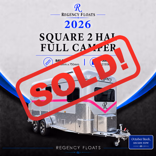 RF653| OCTOBER STOCK | Square 2 HAL Full Camper 2500mm x 750mm bay |