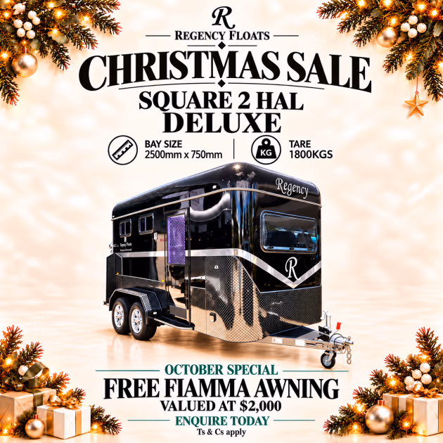 RF650| OCTOBER STOCK | Square 2 HAL Deluxe 2500mm x 750mm bays