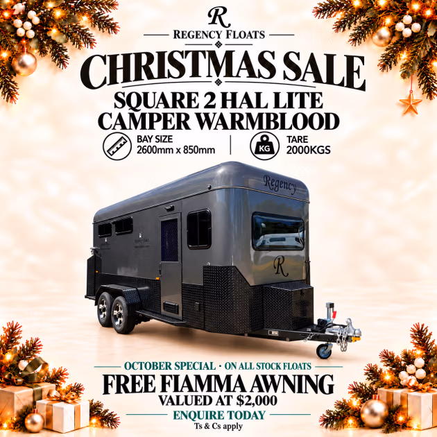 RF673 | NOVEMBER STOCK | Square 2 HAL LITE Camper Warmblood
